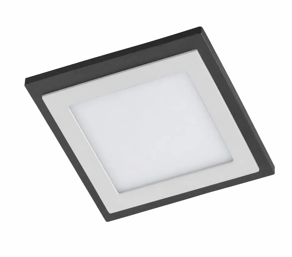 Spot LED Cuad.Empotrar 6W/30K Blanco L=9.7Xw=9.7Xh 20