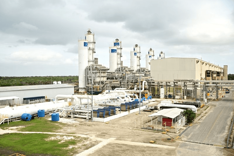 Vista exterior de las instalaciones de Linde Perú