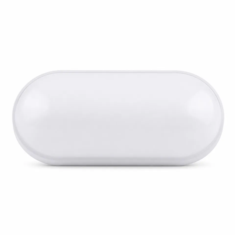 APLIQUE LED OVAL 20W 30/40/65K PF0.9 1800LM IP65 WH 270X146X71MM 85-265V/50-60HZ - código 148466