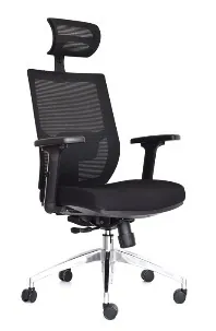 Sillas De Oficina Lims - Presidente / Gerente - Sin cabecero / Brazos 3D / Base Nylon