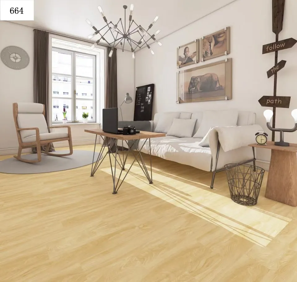 Piso vinílico LVT - Diseño DMW009