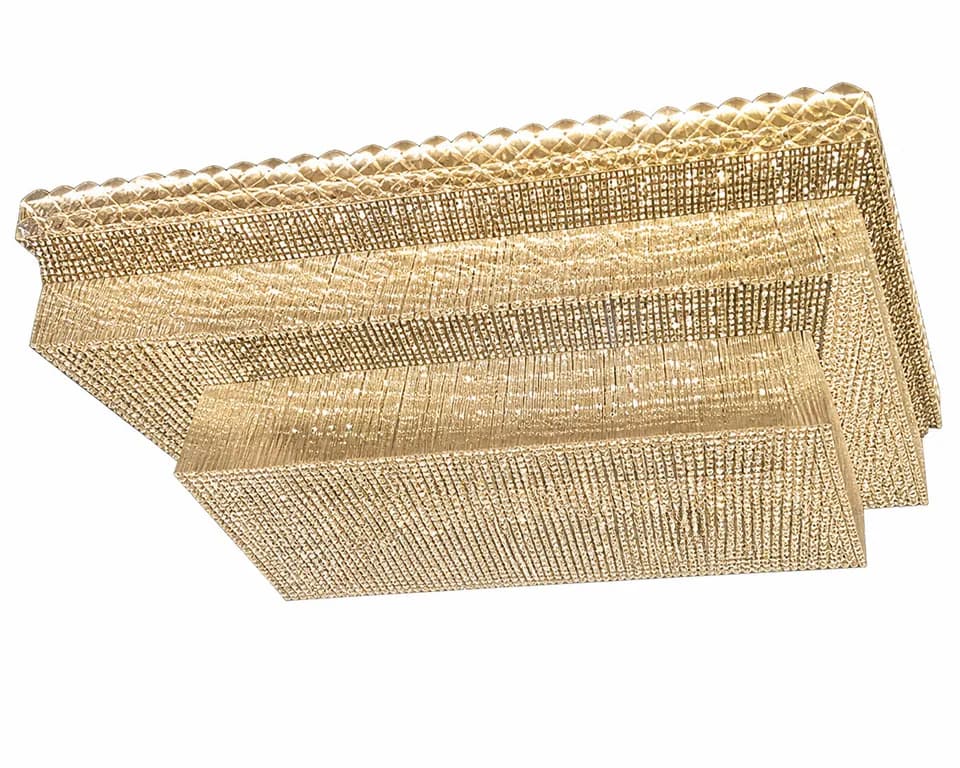 Luminaria de techo de cristal a medida - Modelo C210036