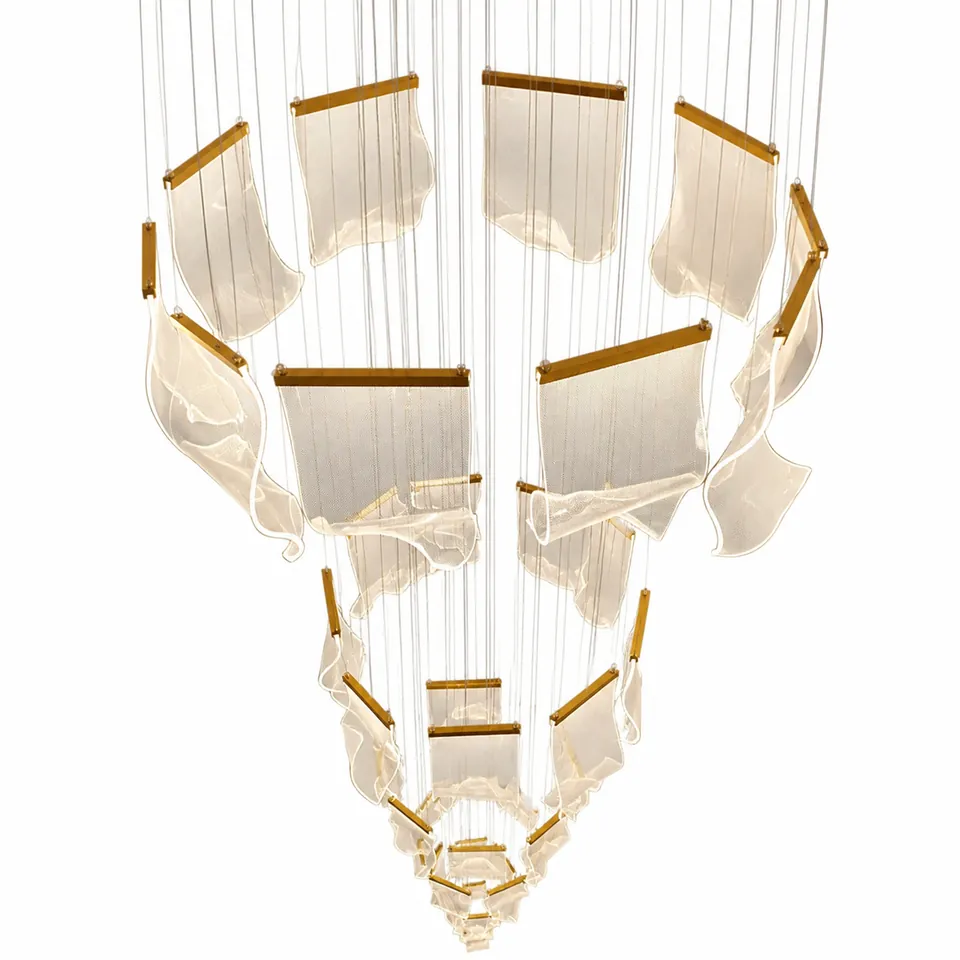 Lámpara colgante para escalera a medida - Modelo S510017