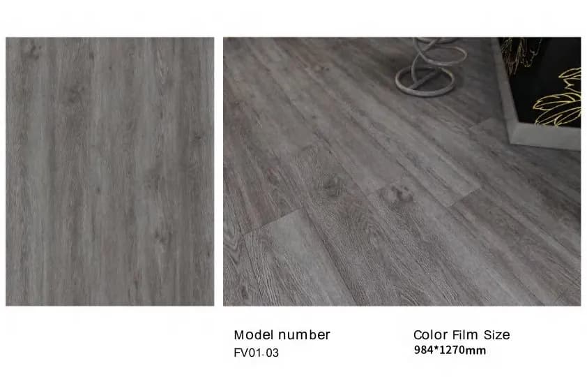 Película decorativa PVC para piso - Diseño FV01-03