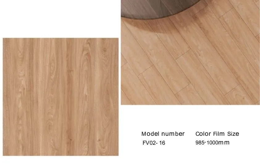 Película decorativa PVC para piso - Diseño FV02-16