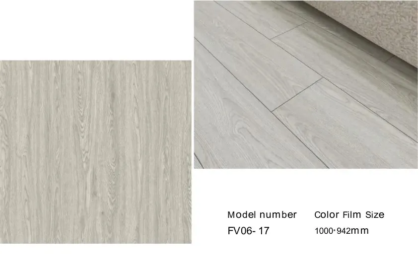 Película decorativa PVC para piso - Diseño FV06-17