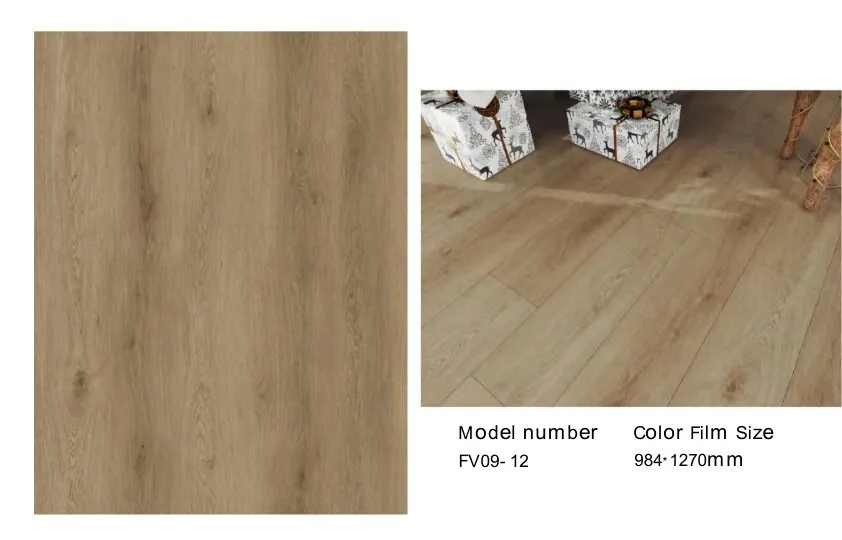 Película decorativa PVC para piso - Diseño FV09-12