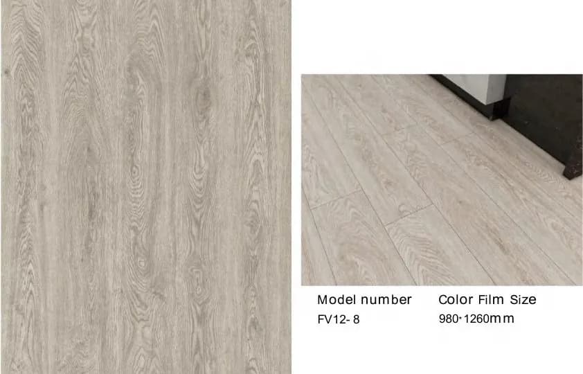 Película decorativa PVC para piso - Diseño FV12-8