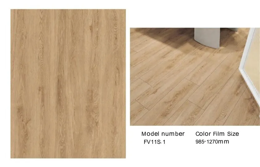 Película decorativa PVC para piso - Diseño FV11S-1