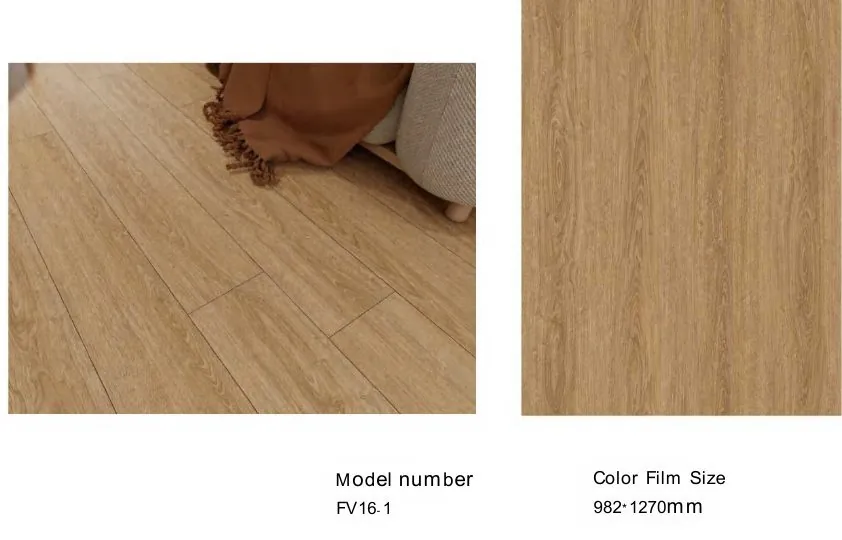 Película decorativa PVC para piso - Diseño FV16-1