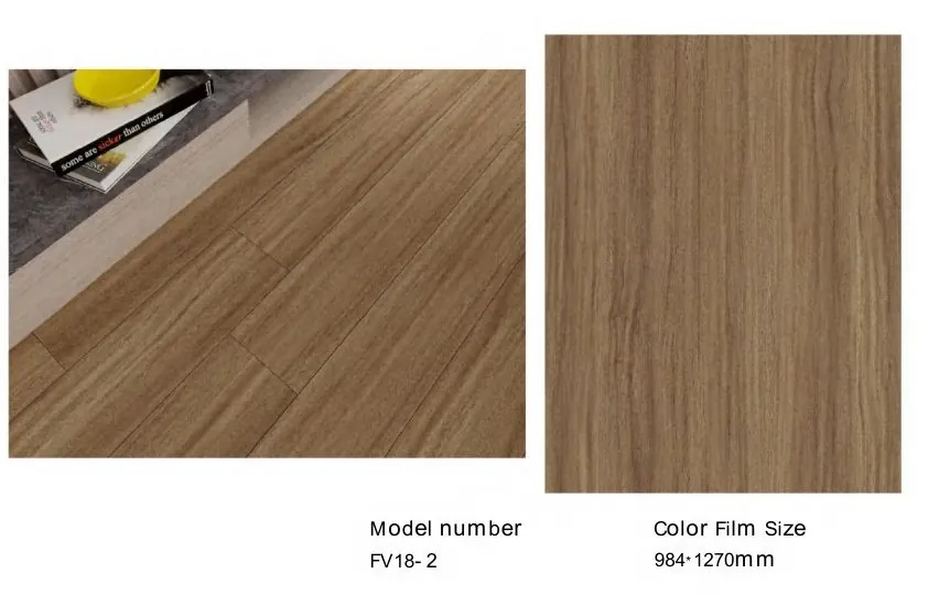Película decorativa PVC para piso - Diseño FV18-2