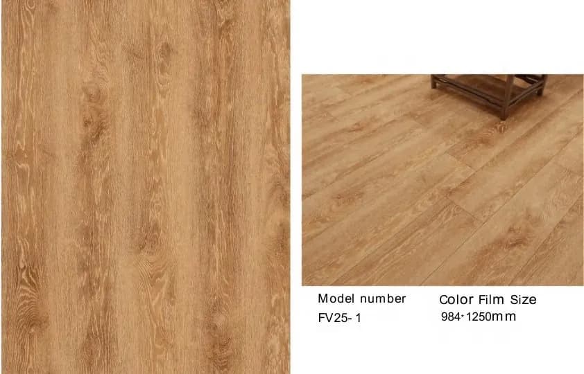 Película decorativa PVC para piso - Diseño FV25-1