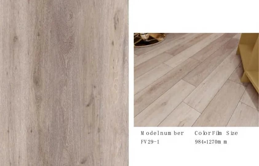 Película decorativa PVC para piso - Diseño FV29-1
