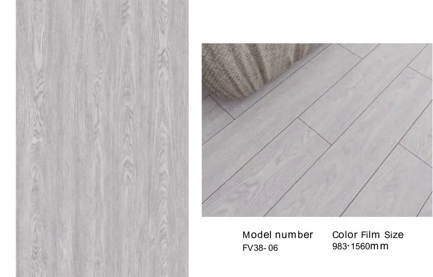 Película decorativa PVC para piso - Diseño FV38-06
