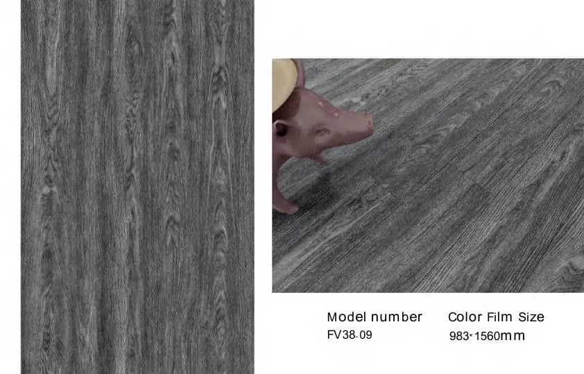 Película decorativa PVC para piso - Diseño FV38-09