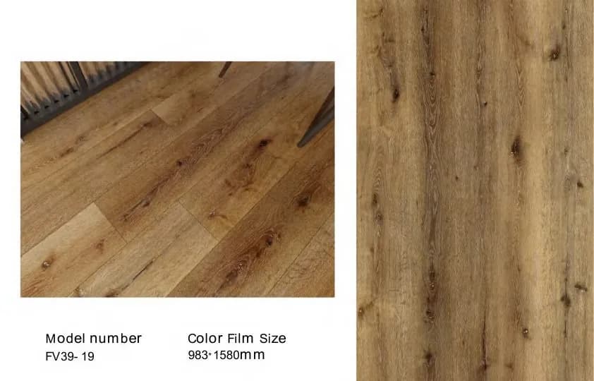Película decorativa PVC para piso - Diseño FV39-19