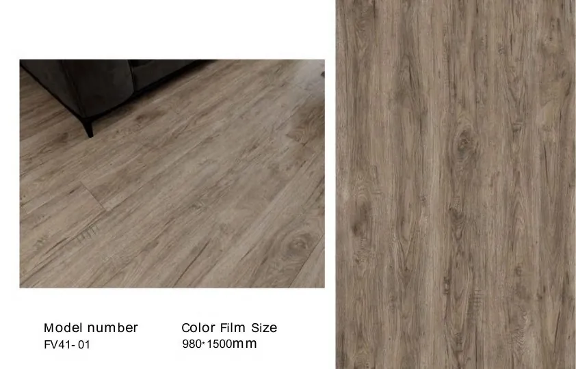 Película decorativa PVC para piso - Diseño FV41-01