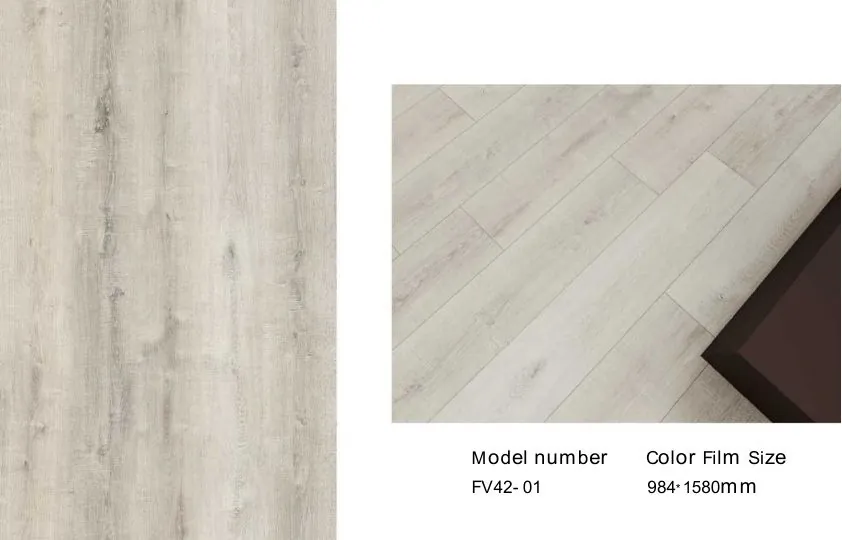 Película decorativa PVC para piso - Diseño FV42-01