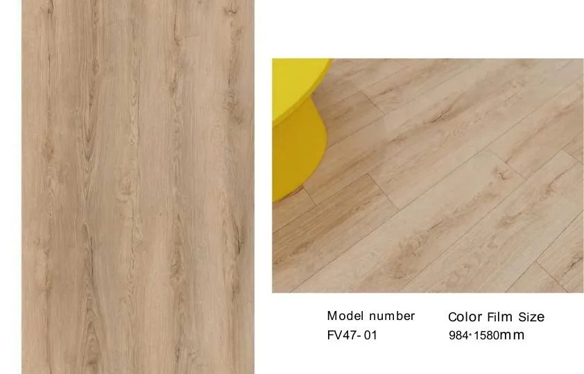 Película decorativa PVC para piso - Diseño FV47-01