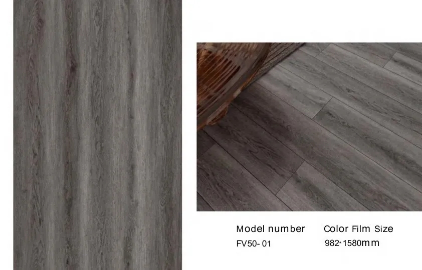 Película decorativa PVC para piso - Diseño FV50-01