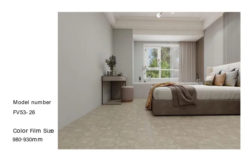 Película decorativa PVC para piso - Diseño FV53-26