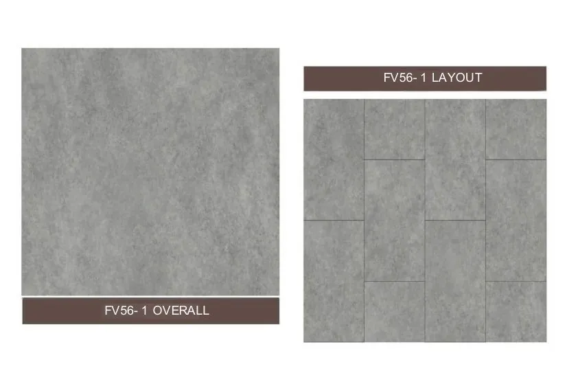 Película decorativa PVC para piso - Diseño FV56-1
