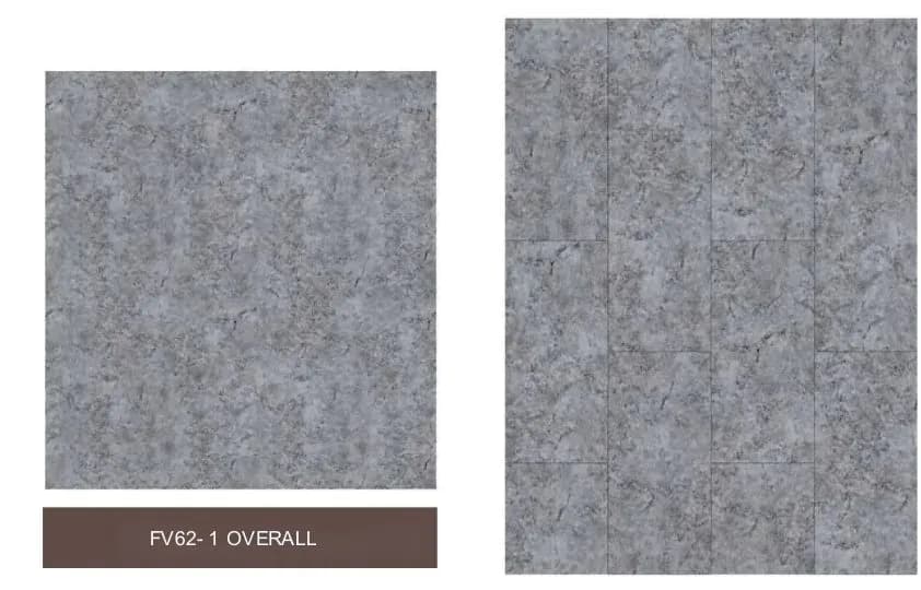 Película decorativa PVC para piso - Diseño FV62-1