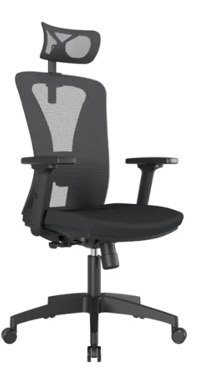 Sillas De Oficina Versalles - Gerente - Sin cabecero / Brazos regulables / Base Nylon