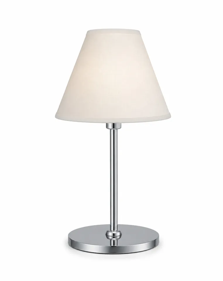 Lampara De Mesa Color Blanco 1Xg9/40W Base