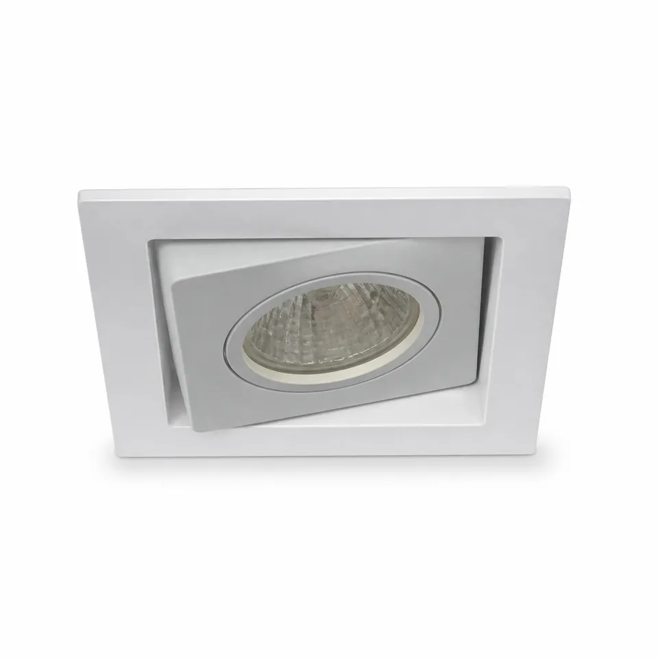 Spot Cuad.LED Integr.Dirigib.8W 27K Blanco 9.5X9.5 10