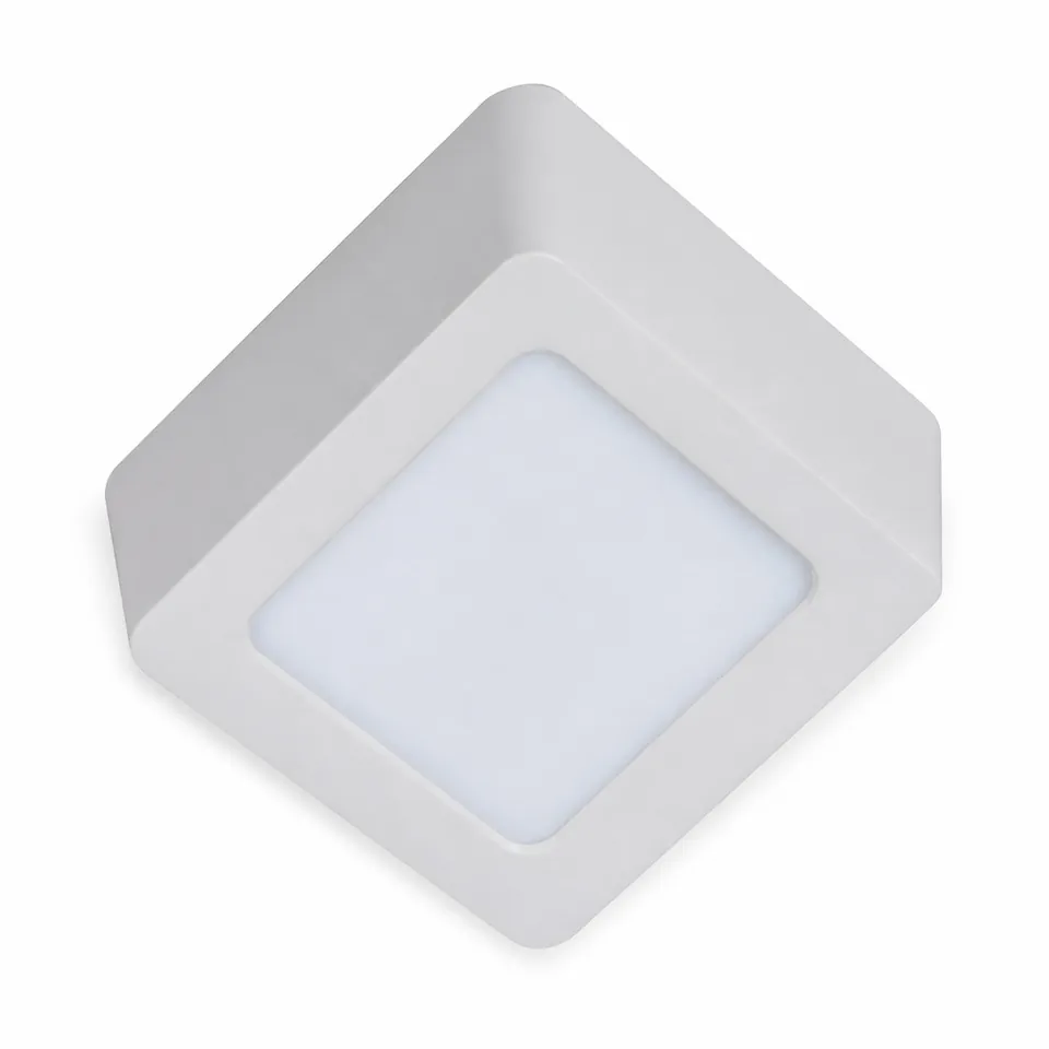 Downlight LED Cuad.Adosar 15W/30K Blanco 17.5X17.5 20