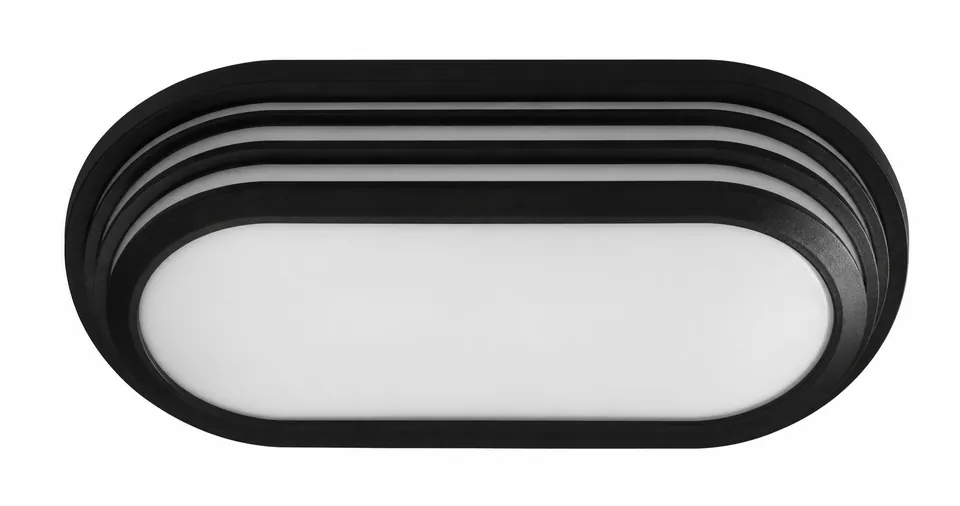 Aplique LED 20W/30K Negro 150-240V/50-60Hz 10