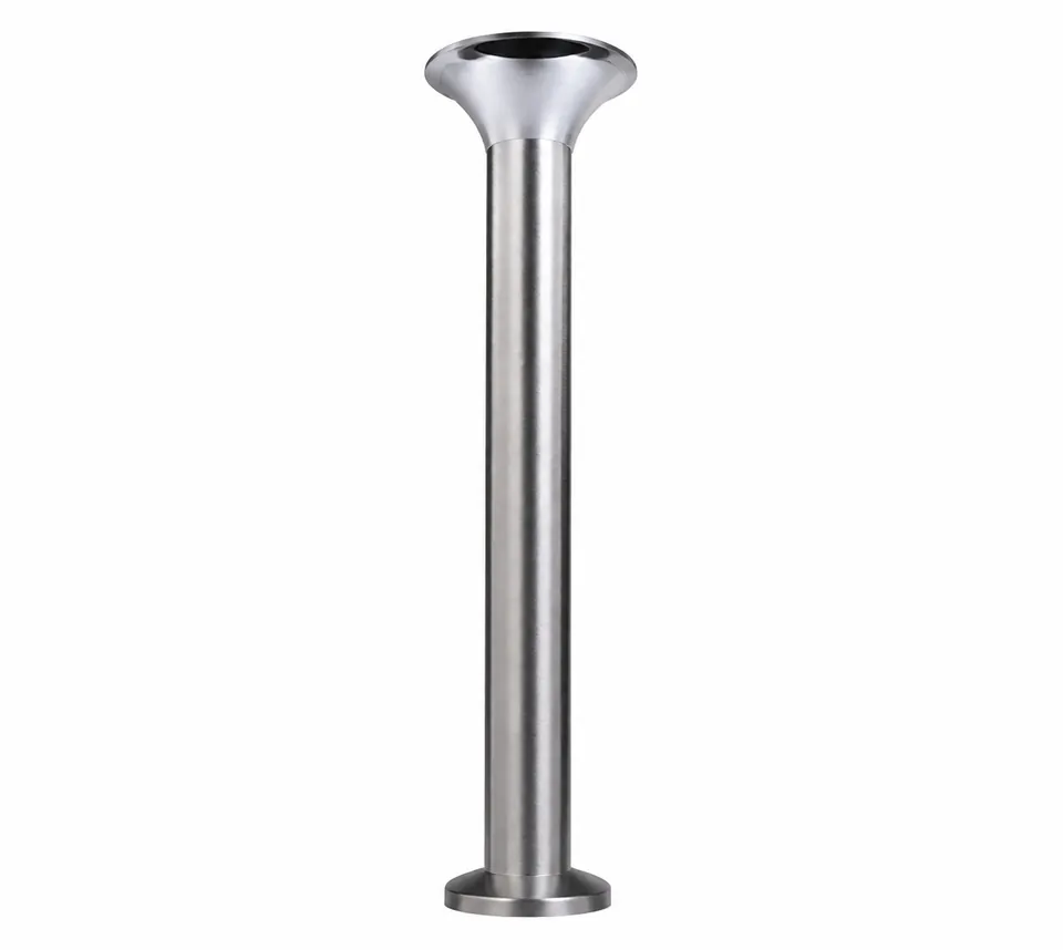 Poste LED 7W IP44 3000K 450Lm D:13.2Xh:76Cm Silve
