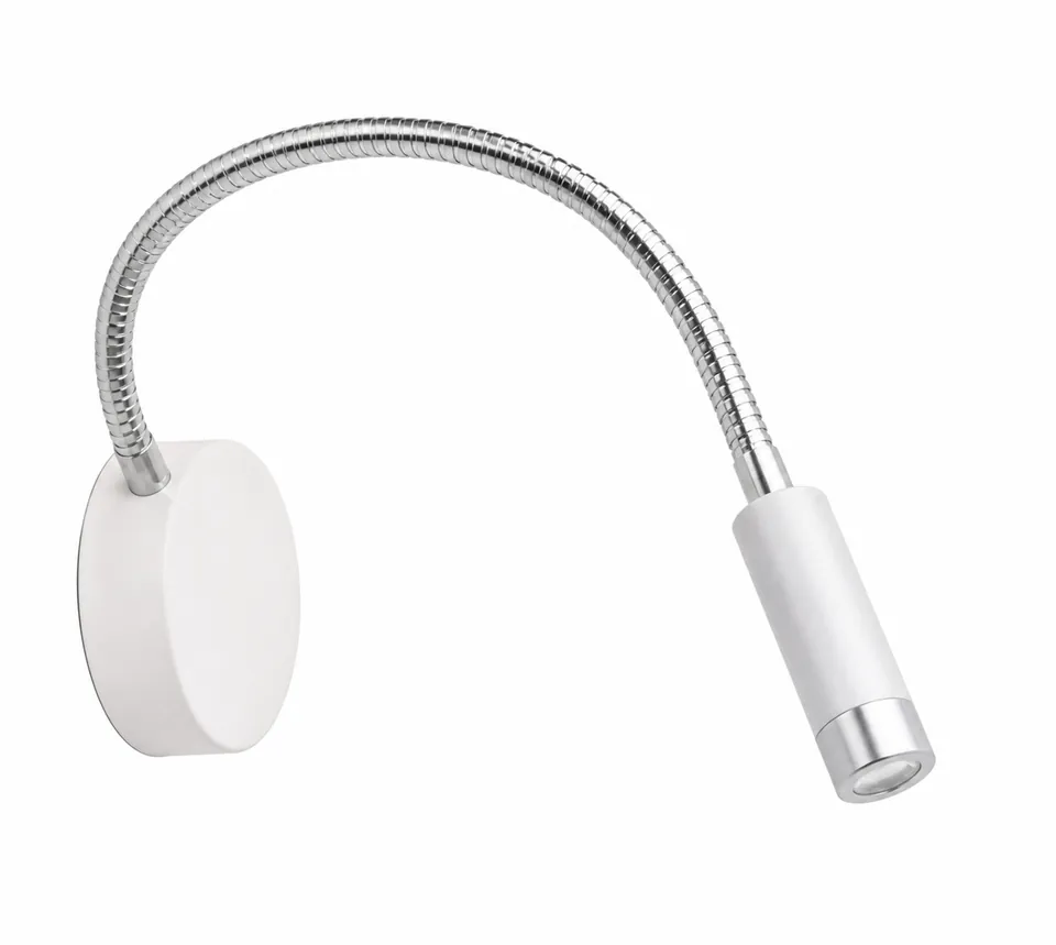 Braquete Cuadro 1Xled/3W Oxidation Blanco H=8.5 A