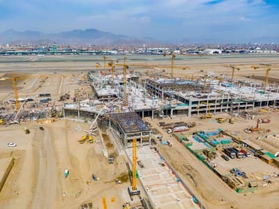 Sala de embarque renovada en el aeropuerto Jorge Chavez
