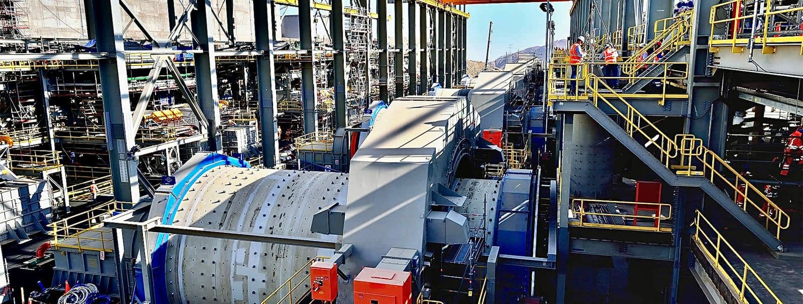 Refuerzo del sistema de sujeción en chancadora de Cerro Verde