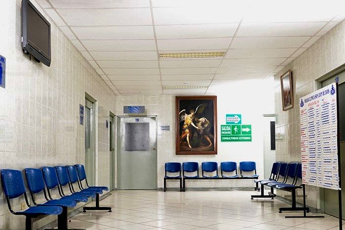 Sistema de aire acondicionado instalado en la Clínica San Juan de Dios