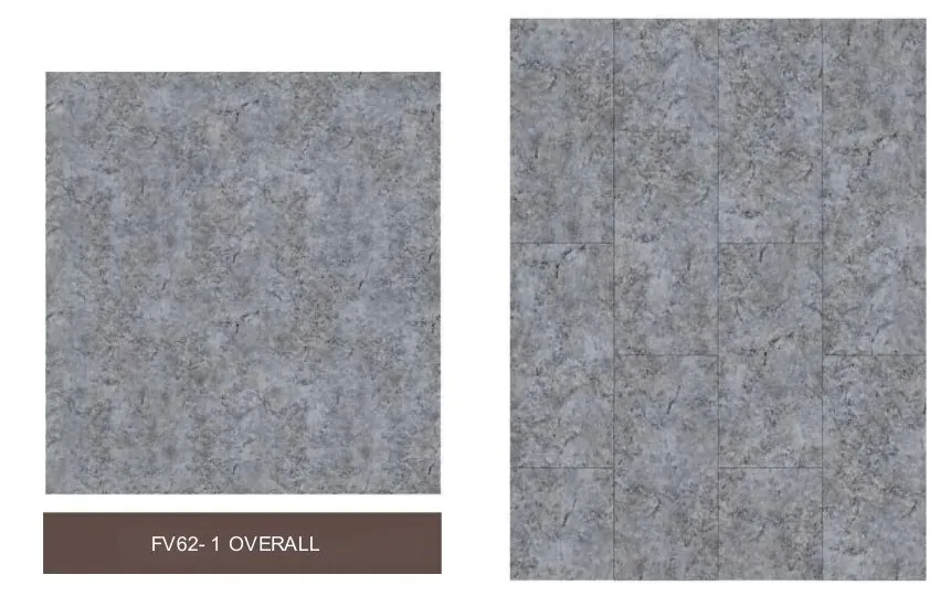 Película decorativa PVC para piso - Diseño FV62-1