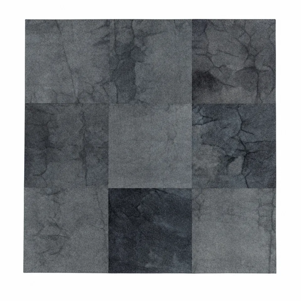 Alfombra modular - Black Walnut (41402) - 61 x 61 cm